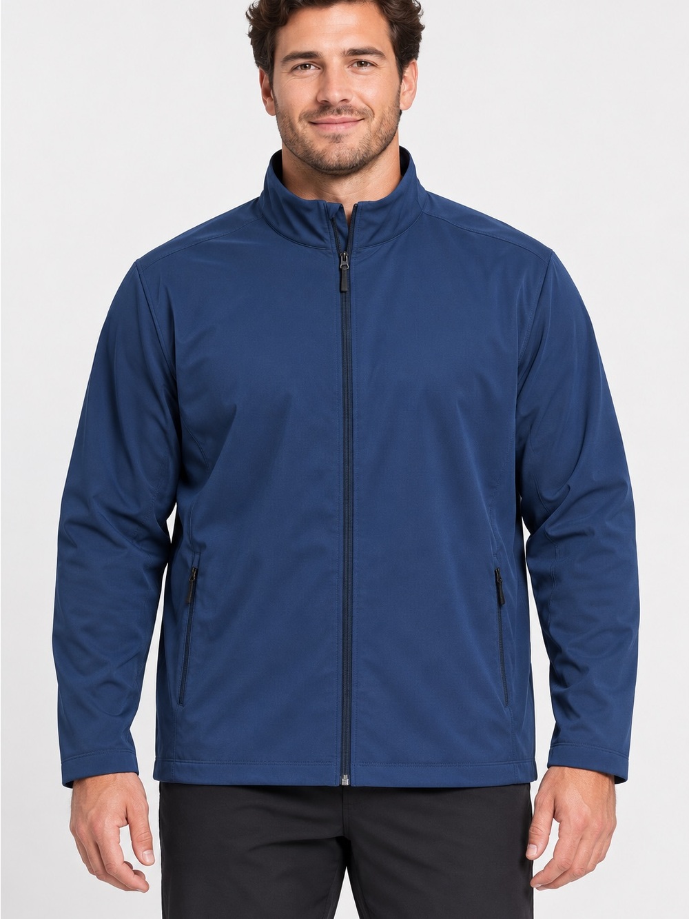 NWT 32 Degrees Men's Blue Lightweight Full-Zip Jacket